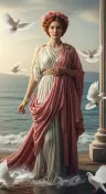 Aphrodite, Laughter-Loving, Golden Aphrodite, the Cyprian, Lady of Cyprus, Foam-Born, Goddess of Desire