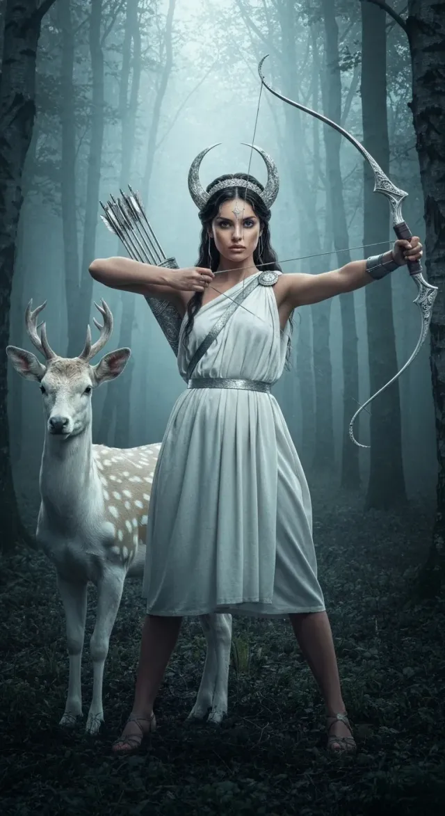 Artemis, Lady of Wild Things, Mistress of Animals, Far-Shooting Goddess, Bright-Arrowed Huntress, Guardian of the Threshold