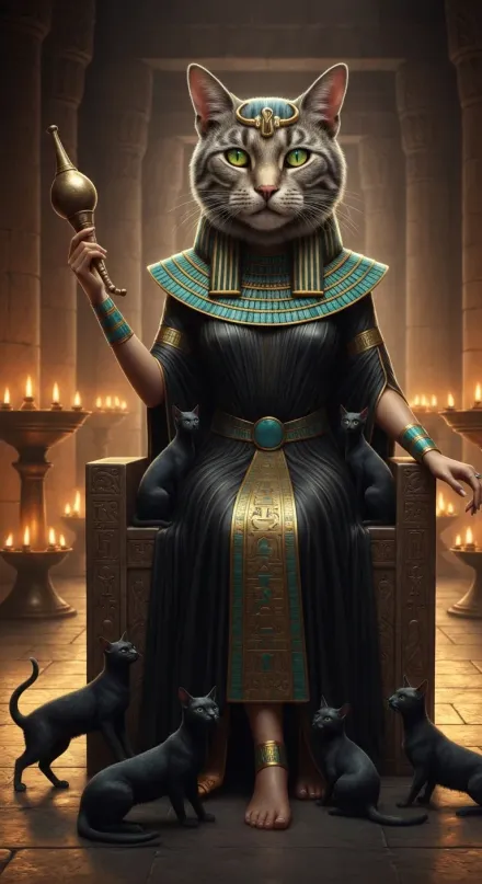 Bastet, Lady of Bubastis, Protector of the Home and Hearth