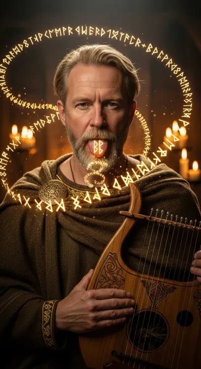 Bragi, God of Poetry, Long-Bearded One, Welcomer of the Dead, Best of Skalds