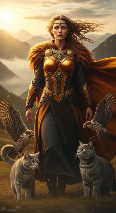 Freyja, Lady of the Vanir, Mistress of Seiðr