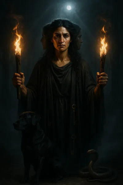 Hekate, Kleidouchos, Phosphoros, Chthonia, Enodia, Trioditis