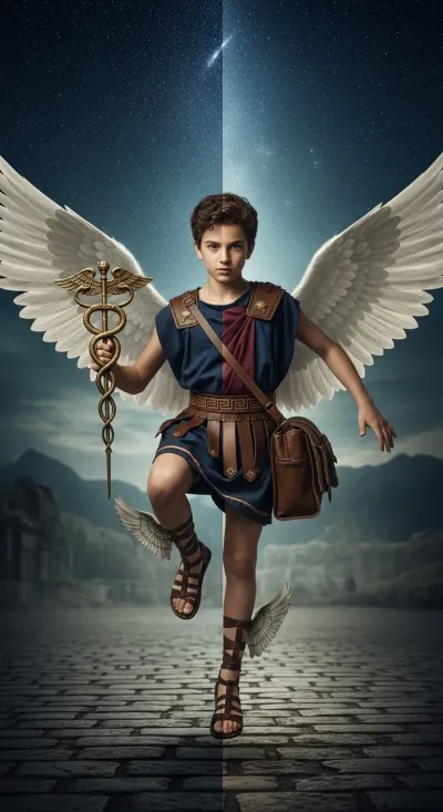 Hermes, Slayer of Argos, Messenger of the Deathless Ones, Guide of Souls, Swift as Thought