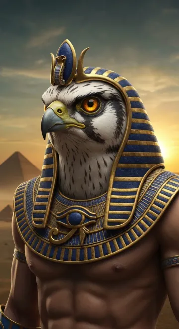 Horus, The Living Horus, Lord of the Sky, Divine Pharaoh, Avenger of His Father