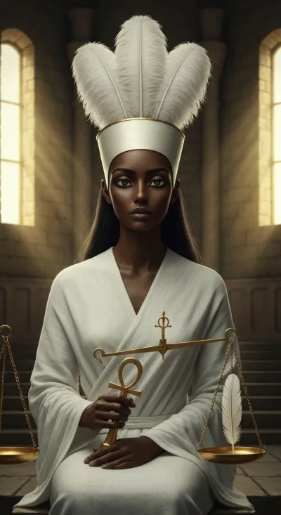 Ma'at, Lady of Truth, Foundation of the Throne, She Upon Whom the World Rests