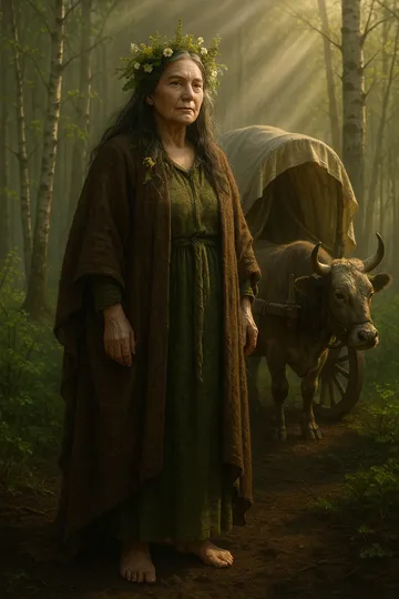 Nerthus, Earth Mother, Peace-Bringer