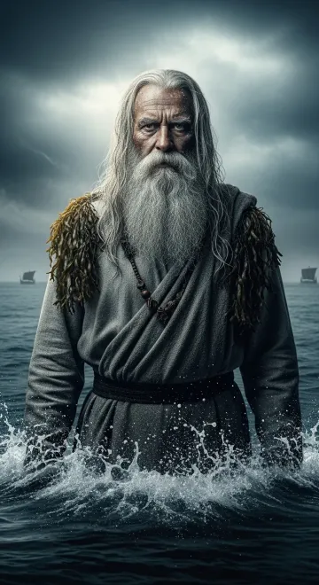 Njord, Lord of the Sea, God of the Wind and Shore, Master of Ships and Nets