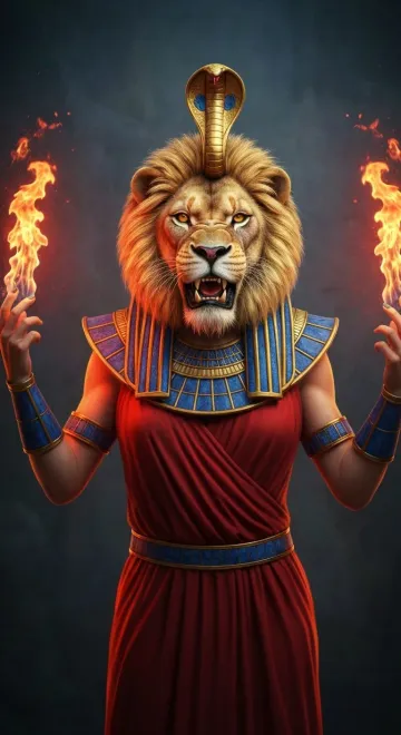 Sekhmet, The Powerful One, Lady of Flame, Eye of Ra