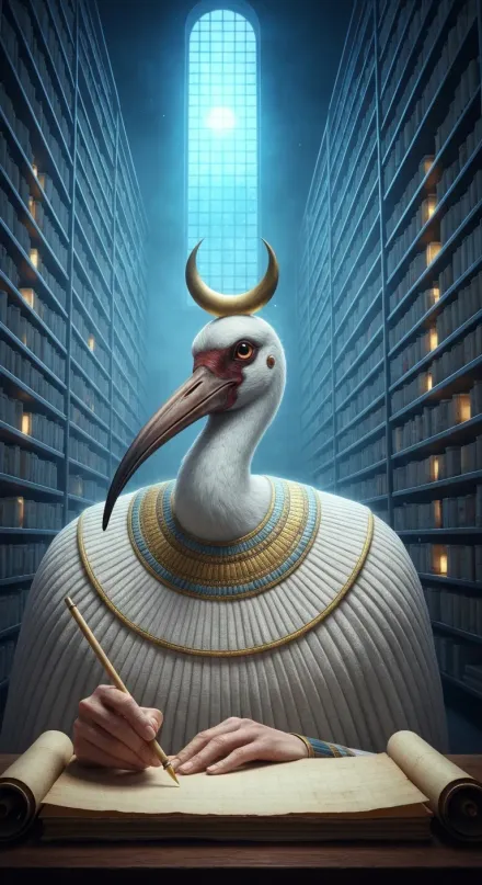Thoth, Lord of Divine Words, Scribe of the Gods