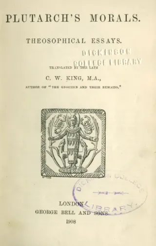 Cover of Theosophical Essays